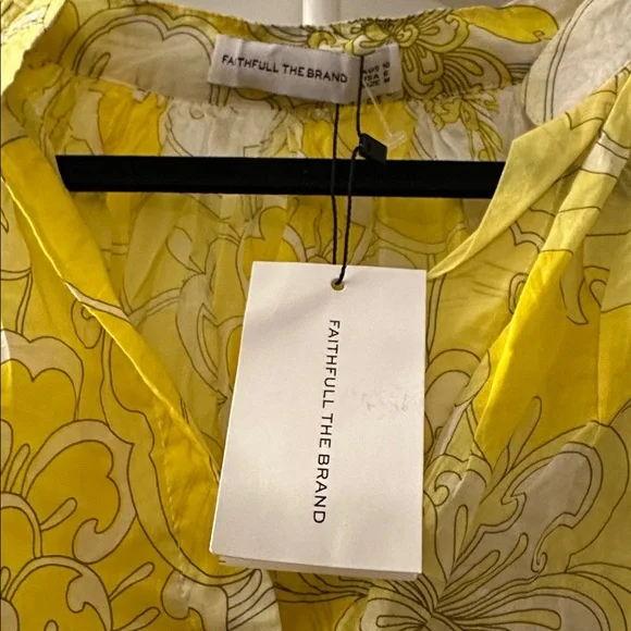 NWT Faithfull the Brand Lucita Smock Dress La Frana Floral Print M/6 - Picture 8 of 9